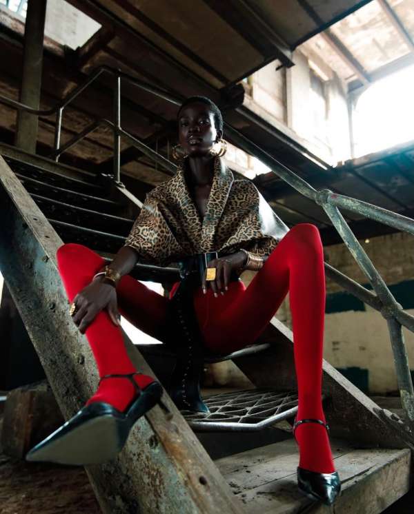Fashion becomes alive when the moment is fe...