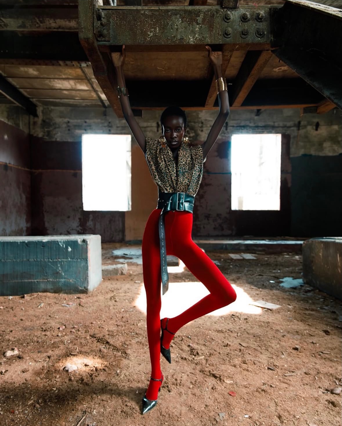 Fashion becomes alive when the moment is felt befo...