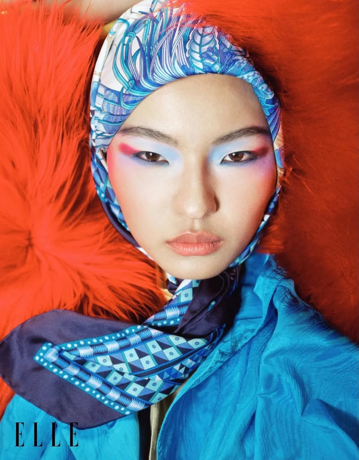 A dream of silk, color, and untamed elegance.

•••
#repost

@cafewindowsbyroo elle china, june 2026 editorial photographed by xu xiaowei @xiao_wei_x** directed & styled by lyulu @evalyu_ model @wangwang_xinye hair by @kim_hair makeup by @jefferyshen