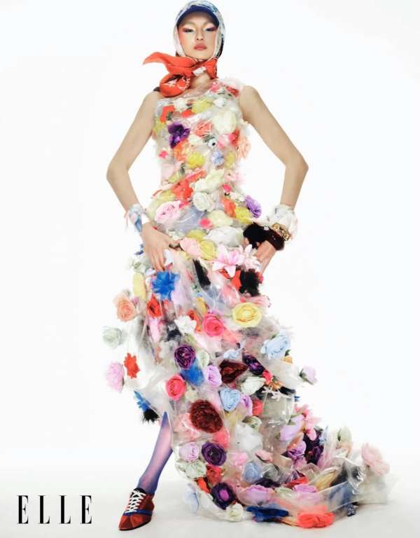 A dream of silk, color, and untamed eleganc...