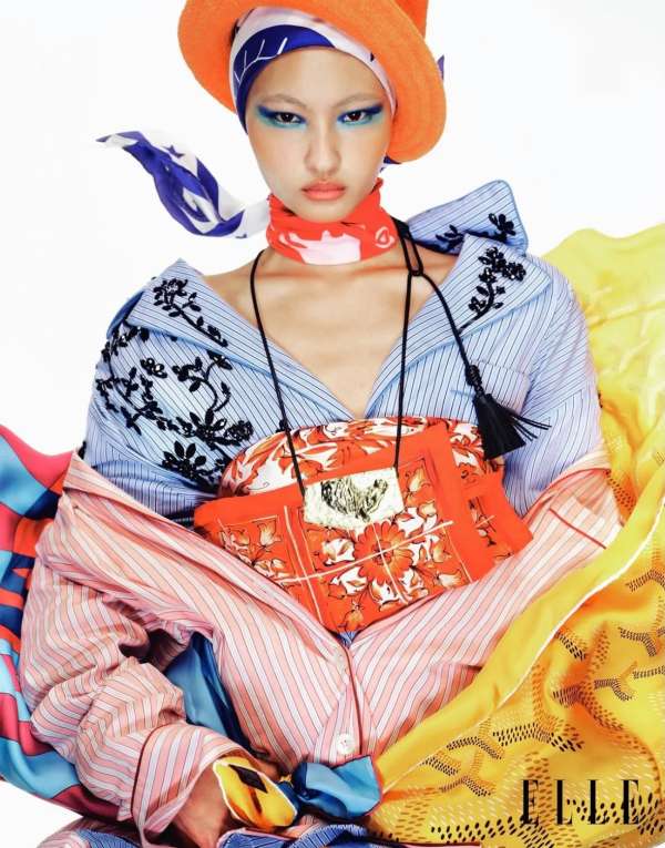 A dream of silk, color, and untamed eleganc...