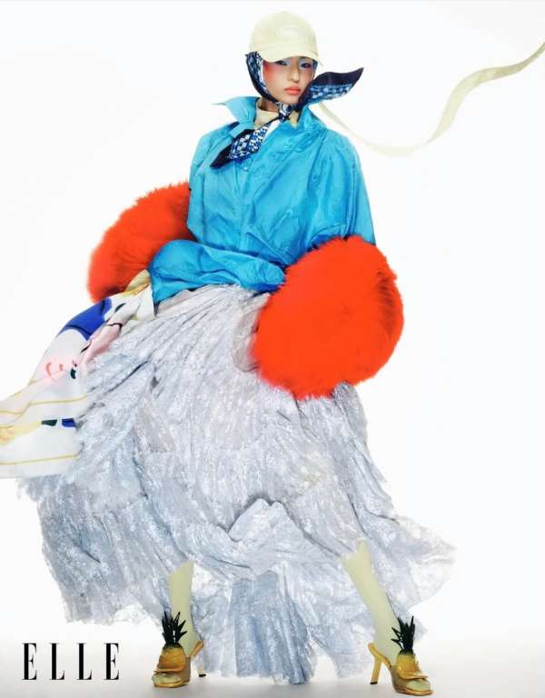 A dream of silk, color, and untamed eleganc...