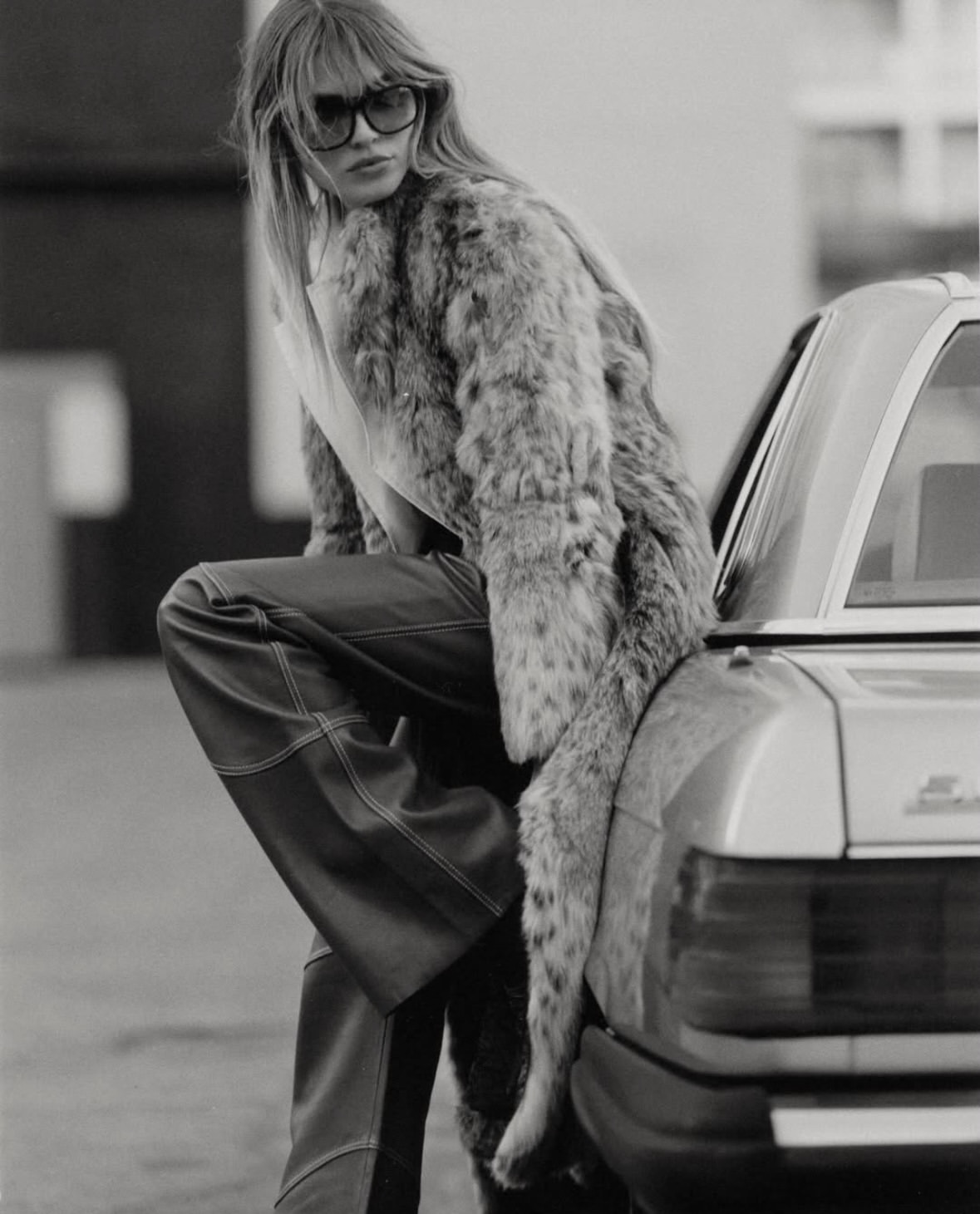 Glamour with the windows down, somewhere between s...