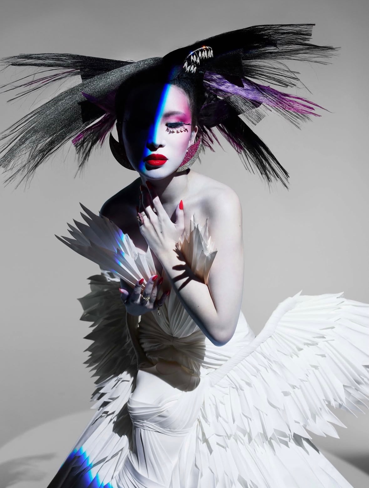 Couture as a beautiful threat.