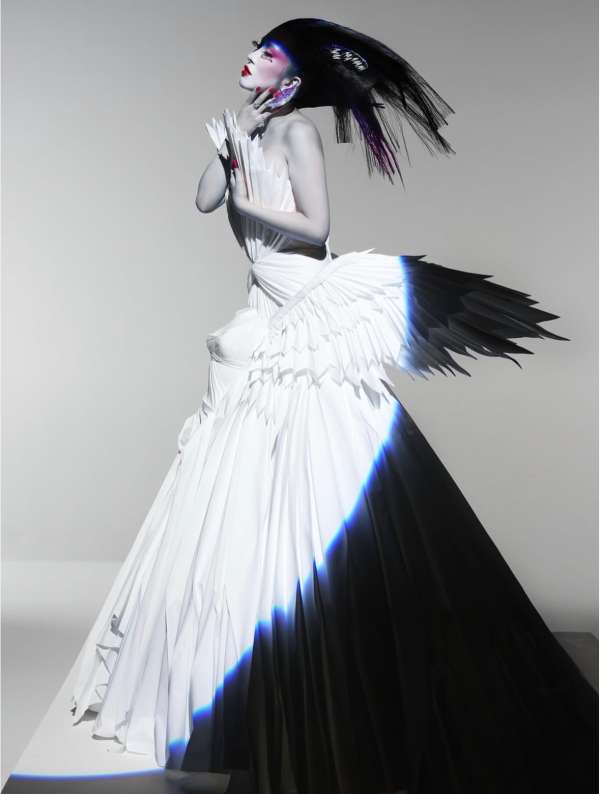 Couture as a beautiful threat.