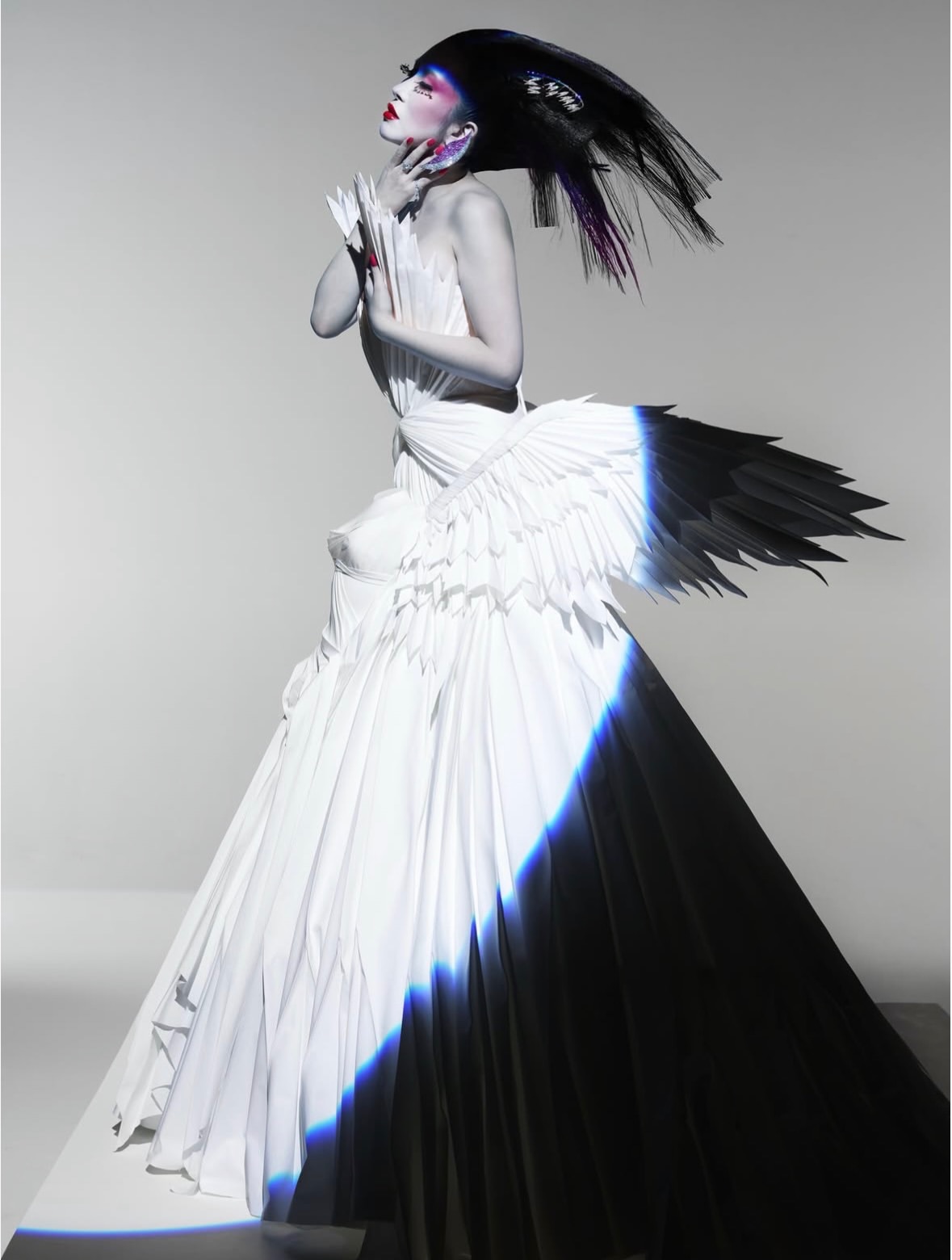 Couture as a beautiful threat.