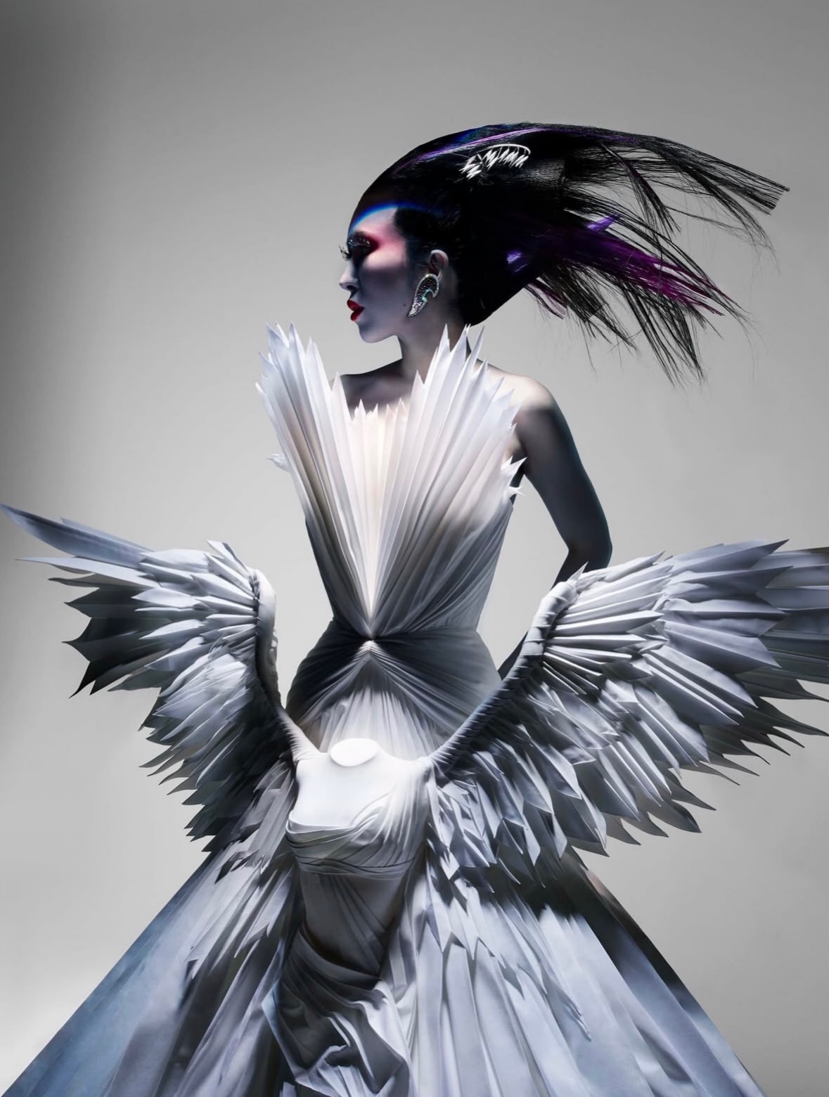 Couture as a beautiful threat.