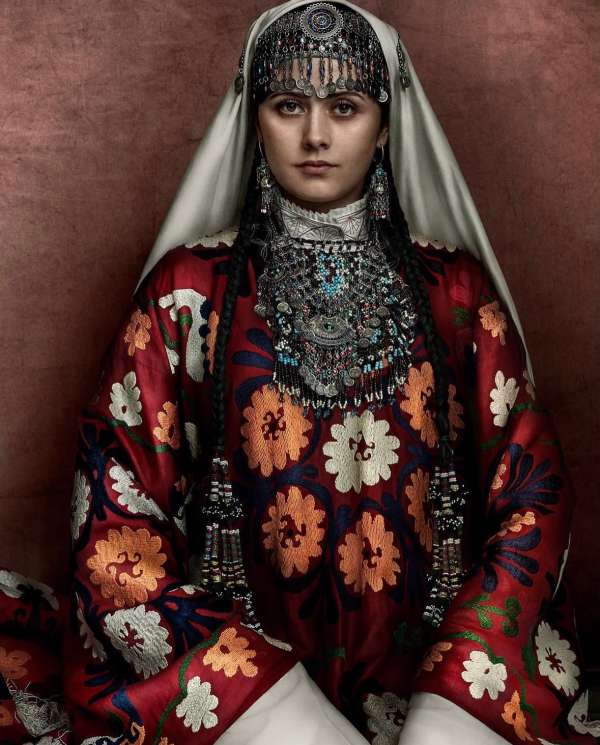 Across cultures, a bride becomes a vision o...