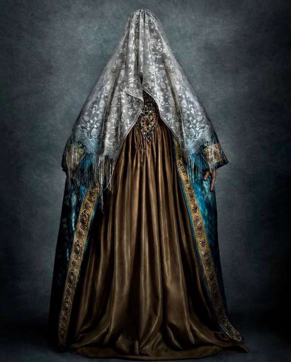 Across cultures, a bride becomes a vision o...