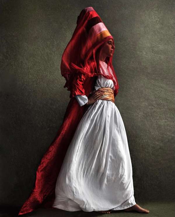 Across cultures, a bride becomes a vision o...
