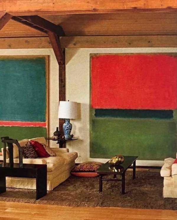 Living with Rothko. Colour becomes atmosphe...