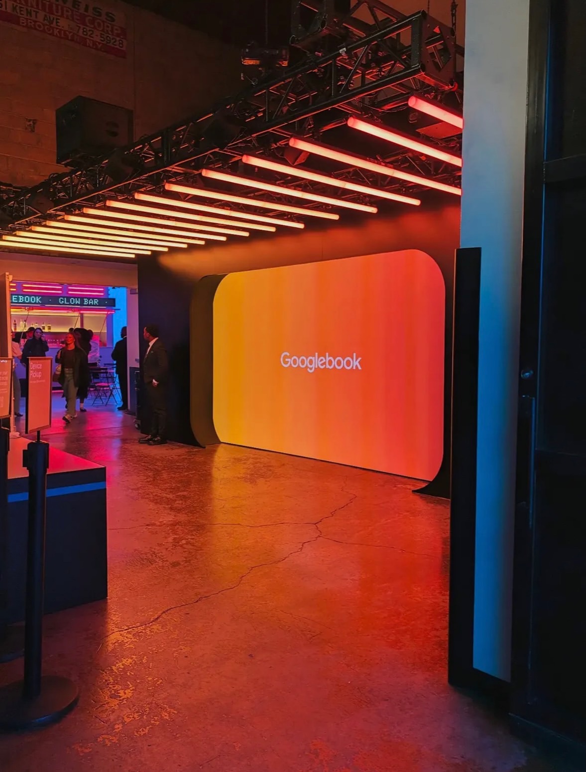 A new arrival. A distinctly New York entrance. @google brought Googlebook Opening Night to @industriasuperstudio, celebrating a new generation of laptops designed for Gemini Intelligence.

#Googlebook #IndustriaSuperstudio #Google #NewYork #OpeningNight