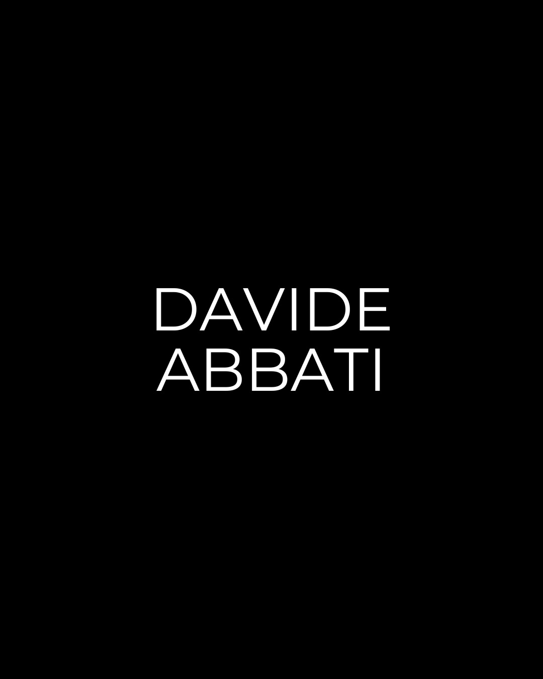 Davide Abbati Jul. 25