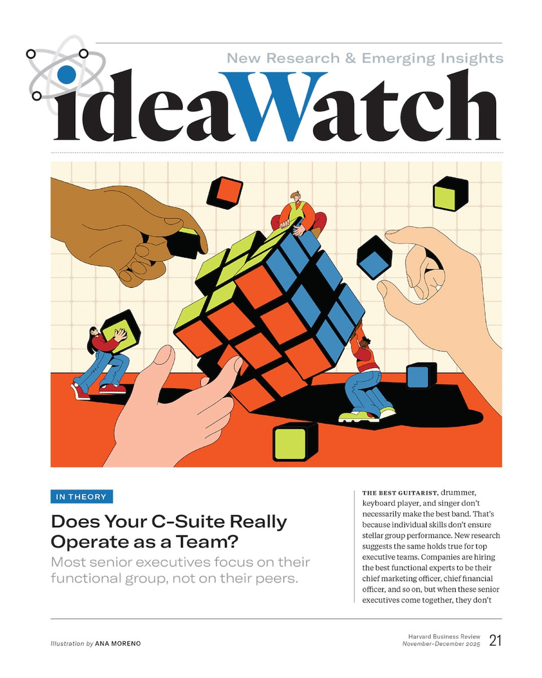 Ana Moreno X Harvard Business Review Oct. 25