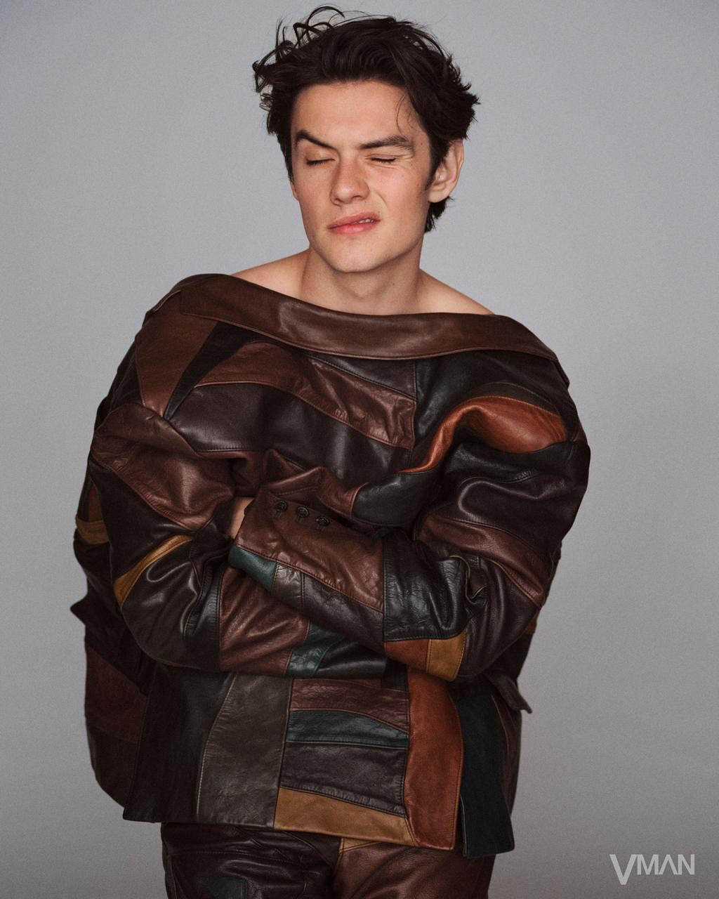 Alvaro Beamud Cortes X Louis Partridge for V Man Aug. 25
