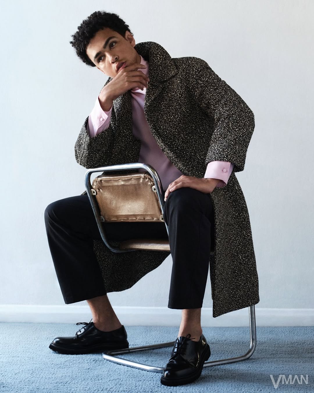 Alvaro Beamud Cortes X Archie Madekwe for V Man Aug. 25