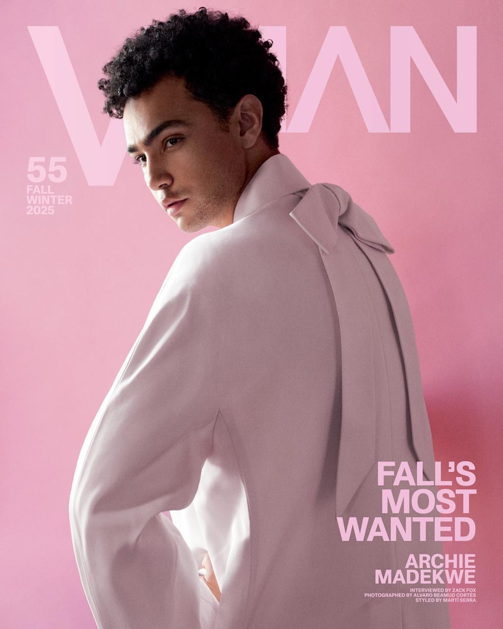 Alvaro Beamud Cortes X Archie Madekwe for V Man Aug. 25