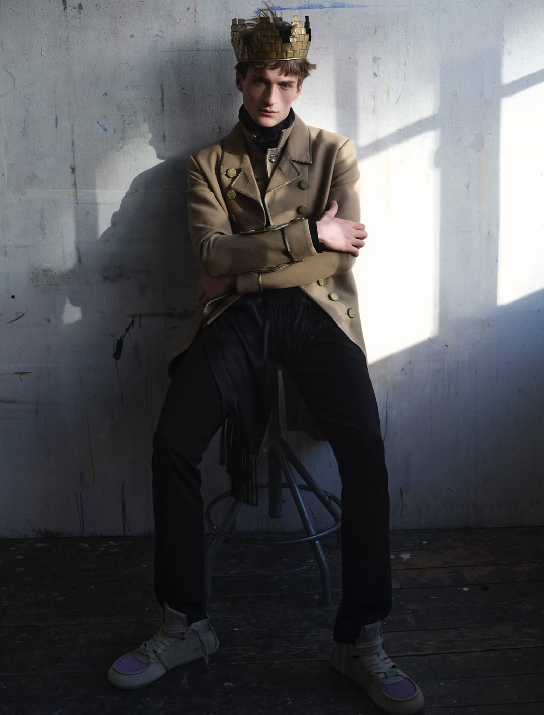 Alvaro Beamud Cortes X Vasko Luyckx for Dapper Dan Magazine Apr. 26