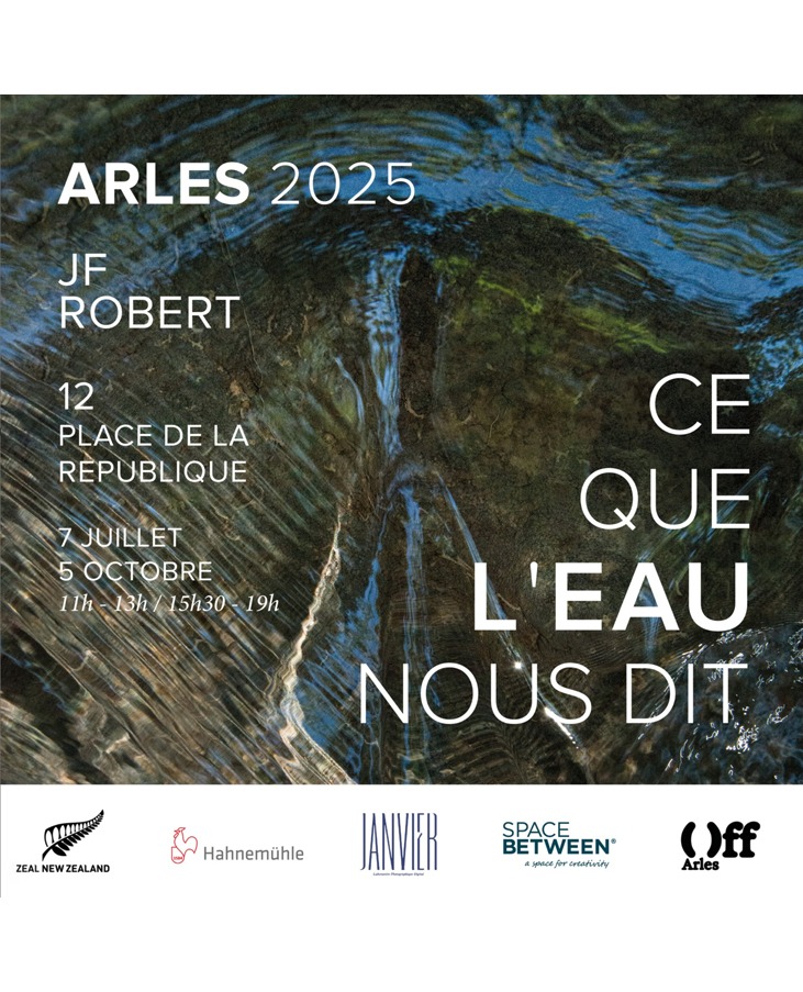 Rencontres D'Arles 2025 
Exposition :
"CE QUE L'EAU NOUS DIT" de @jfrobertphoto 

 12 Place de la République, #Arles 
Du 7 juillet au 5 octobre 2025

 Tirages : @janvier_lab @laurent_hutin 

#rencontresarles  #arles2025  #rencontresdelaphotographie