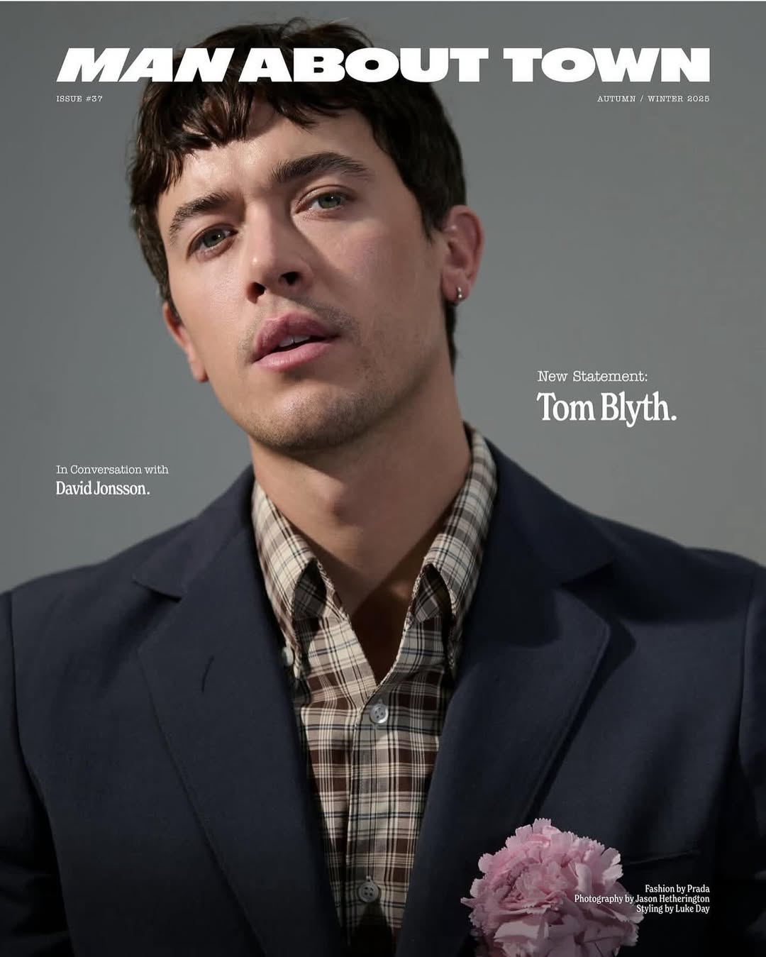 Jason Hetherington X Tom Blyth for Man About Town Nov. 25