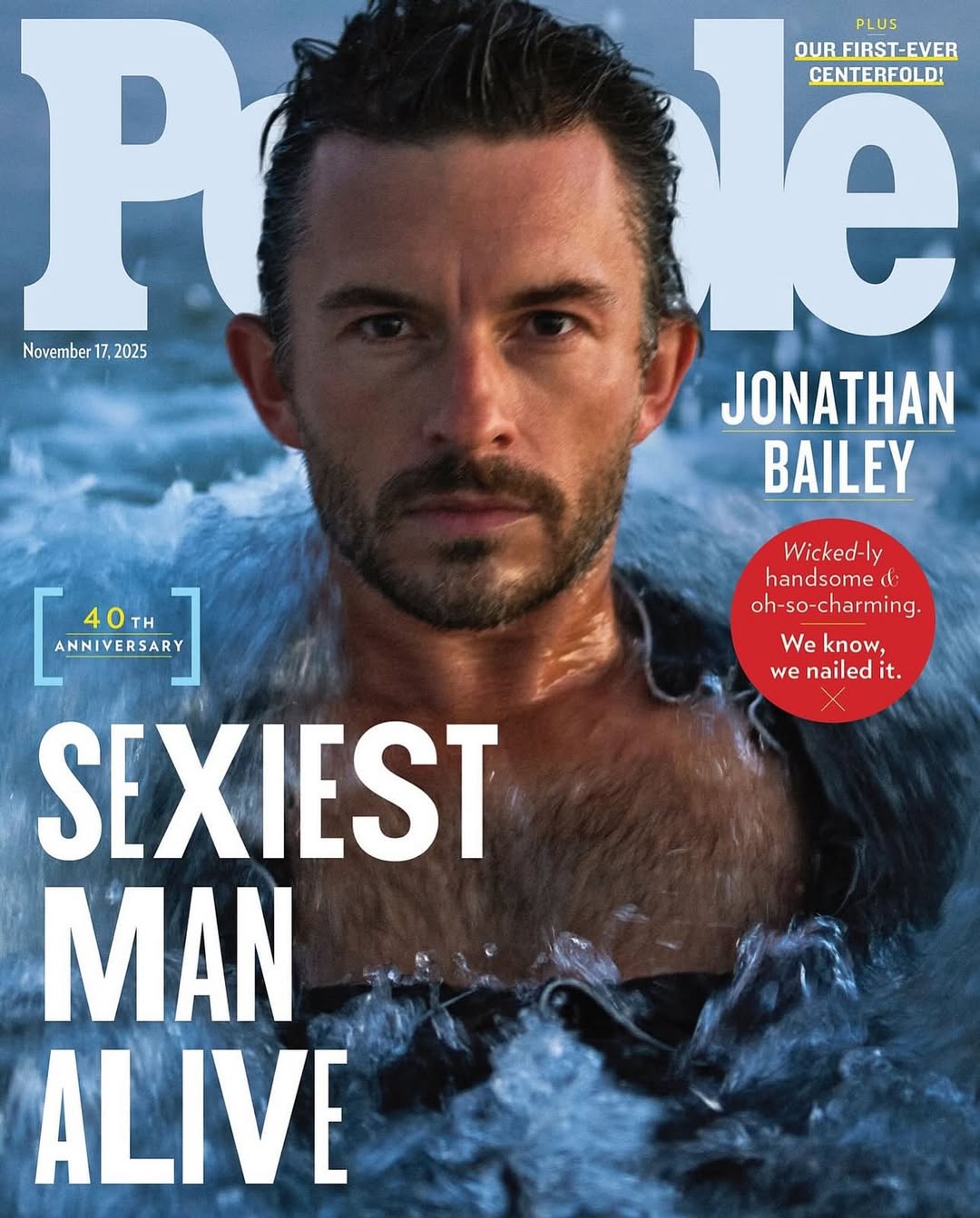 Jason Hetherington X Jonathan Bailey for People Magazine Nov. 25