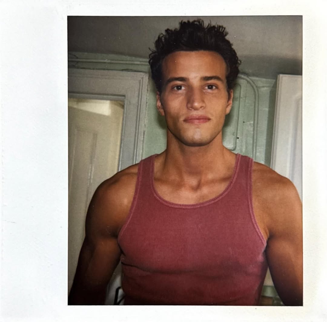 Casting Polaroid 
Calvin Klein Underwear Casting 
West Village, New York
C.2000
-Jennifer Starr Casting 

Taken in my kitchen
If anyone remembers his name, I’d love to know.