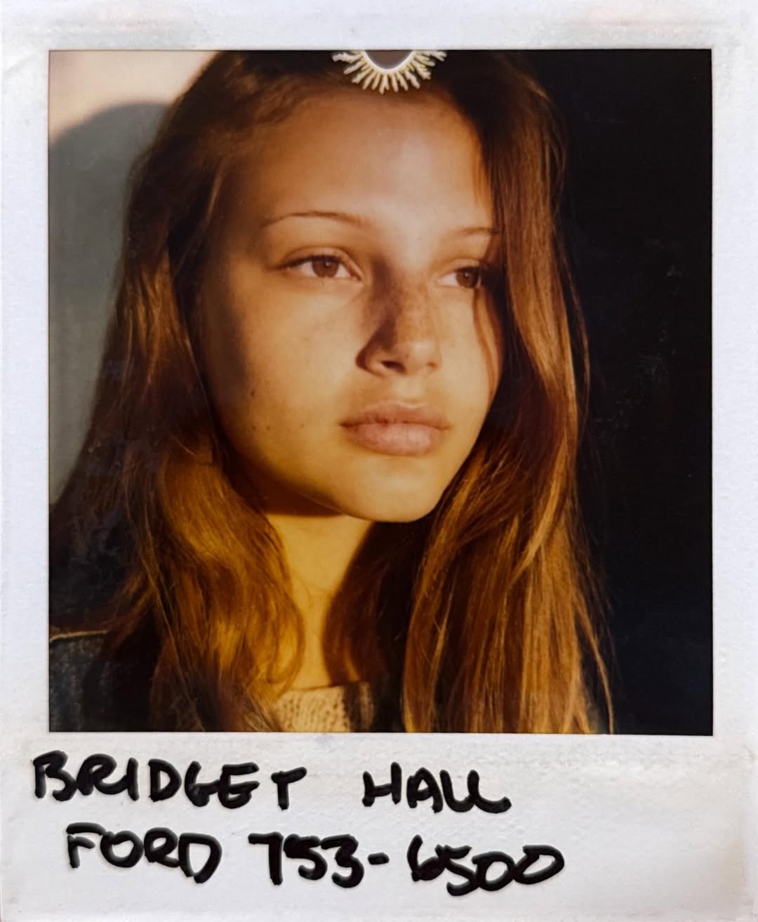I don’t know what I loved more, the freckles or the spirit. 
Very early casting Polaroid, maybe 1993, for Ralph Lauren or Banana Republic. 
❤️ @1bridgethall

Polaroids taken by me.  Those early iconic Banana and Ralph campaigns shot by @bruce_weber