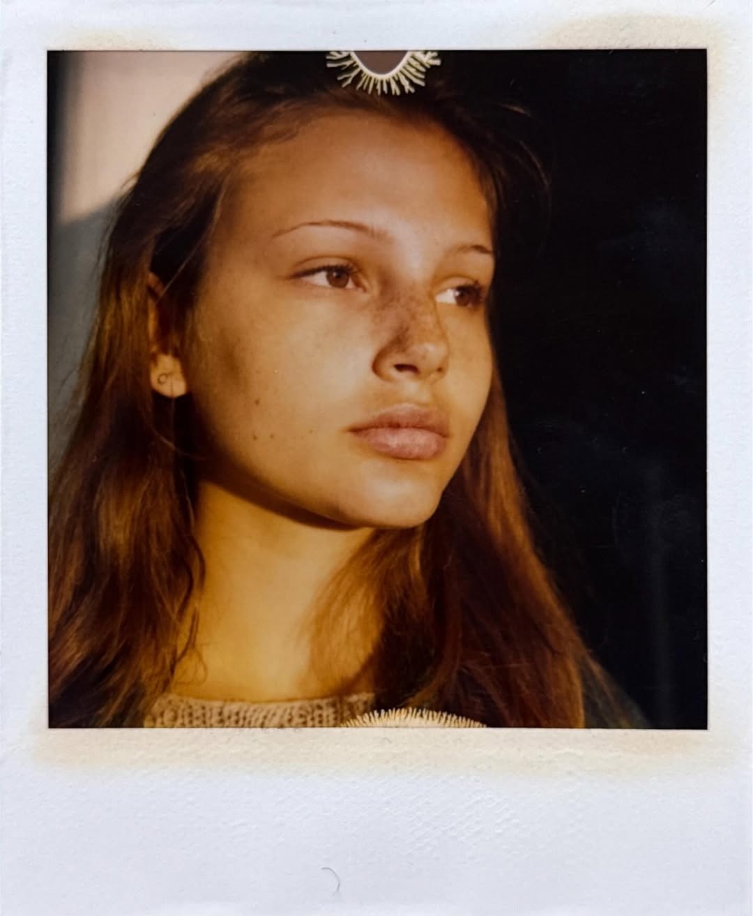 I don’t know what I loved more, the freckles or the spirit. 
Very early casting Polaroid, maybe 1993, for Ralph Lauren or Banana Republic. 
❤️ @1bridgethall

Polaroids taken by me.  Those early iconic Banana and Ralph campaigns shot by @bruce_weber