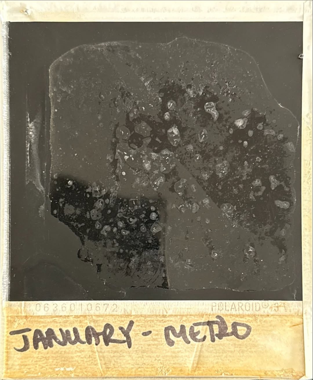 I always liked this pic. Finding a second, light and flood- damaged Polaroid with “January” written in my handwriting on the back finally answered a question I’d had for a long while. 

January Jones

In my studio, around 1998.
