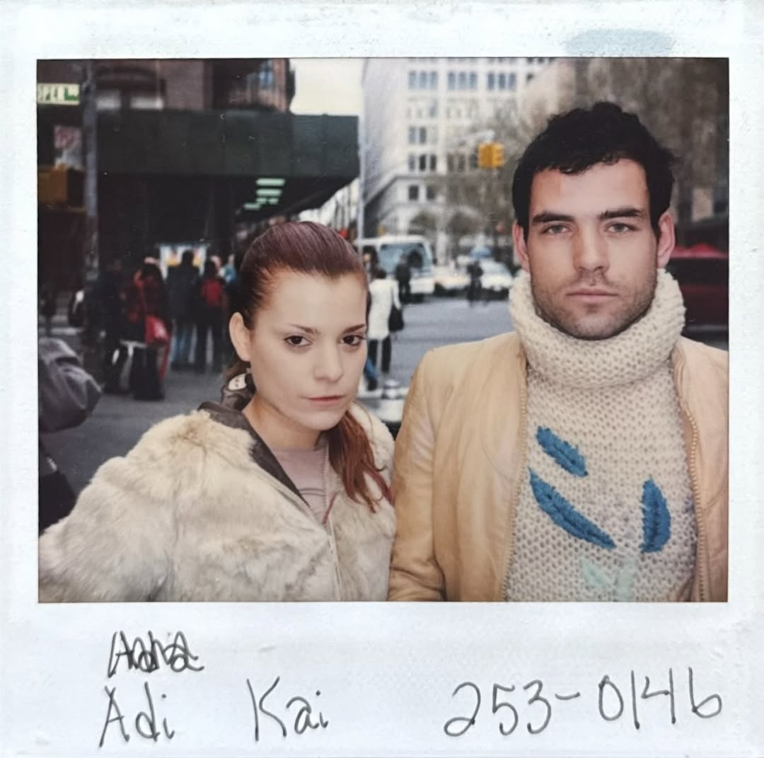 Last weekend I saw Sean Ono Lennon’s first film, about Three As Four, and kept thinking how familiar they seemed.
After the film, I went looking through my archive and found them — not once, but four different times. Adi, Ange and Kai Kühne, the original members of As Four. My assistants and I were constantly out street casting in New York then, and somehow we kept finding them.
I loved Sean’s film — about friendship, collaboration, and what it means to be an artist in New York. To have success, to struggle, and to keep making art anyway.
@threeasfour are showing again this September. I can’t wait to see what they do.