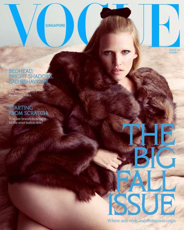 VOGUE SINGAPORE SEPTEMBER ISSUE featuring L...