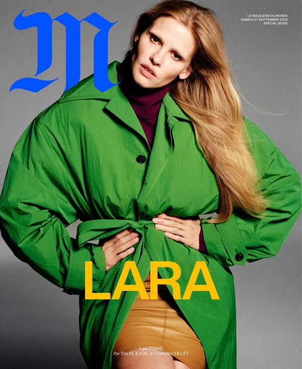 M LE MONDE ISSUE featuring LARA STONE @lara...