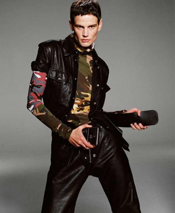 M LE MONDE ISSUE featuring SASKIA DE BRAUW ...