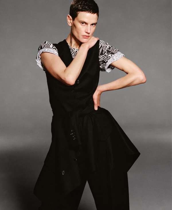 M LE MONDE ISSUE featuring SASKIA DE BRAUW ...