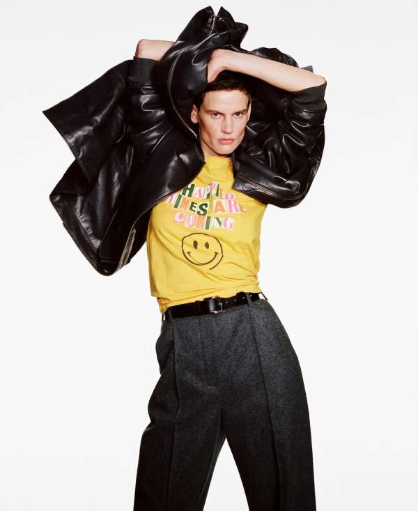 M LE MONDE ISSUE featuring SASKIA DE BRAUW ...