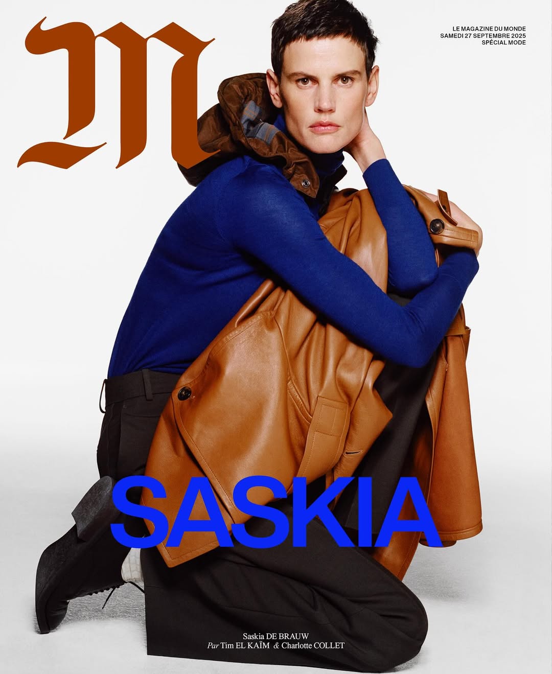 M LE MONDE ISSUE featuring SASKIA DE BRAUW @saskiadebrauw
•
Creative Director @jbtalbourdet
Photographer @timelkaim #artistconsultation @ms_cha_cha
Stylist @charlottecolletcollet
Make up Artist @christinecorbel @maworldgroup
Hair Stylist @ramoneyluv @totalworld
Manicurist @beatrice_eni @saint_germain_agency 
Casting @julialangecasting @artpartner
Talent @saskiadebrauw @vivamodel
Production @jnproductionglobal
•
#MLEMonde #SaskiaDeBrauw #TimElkaim #FashionEditorial #FashionPhotography #EditorialShoot #jnproduction #jnproductionparis
