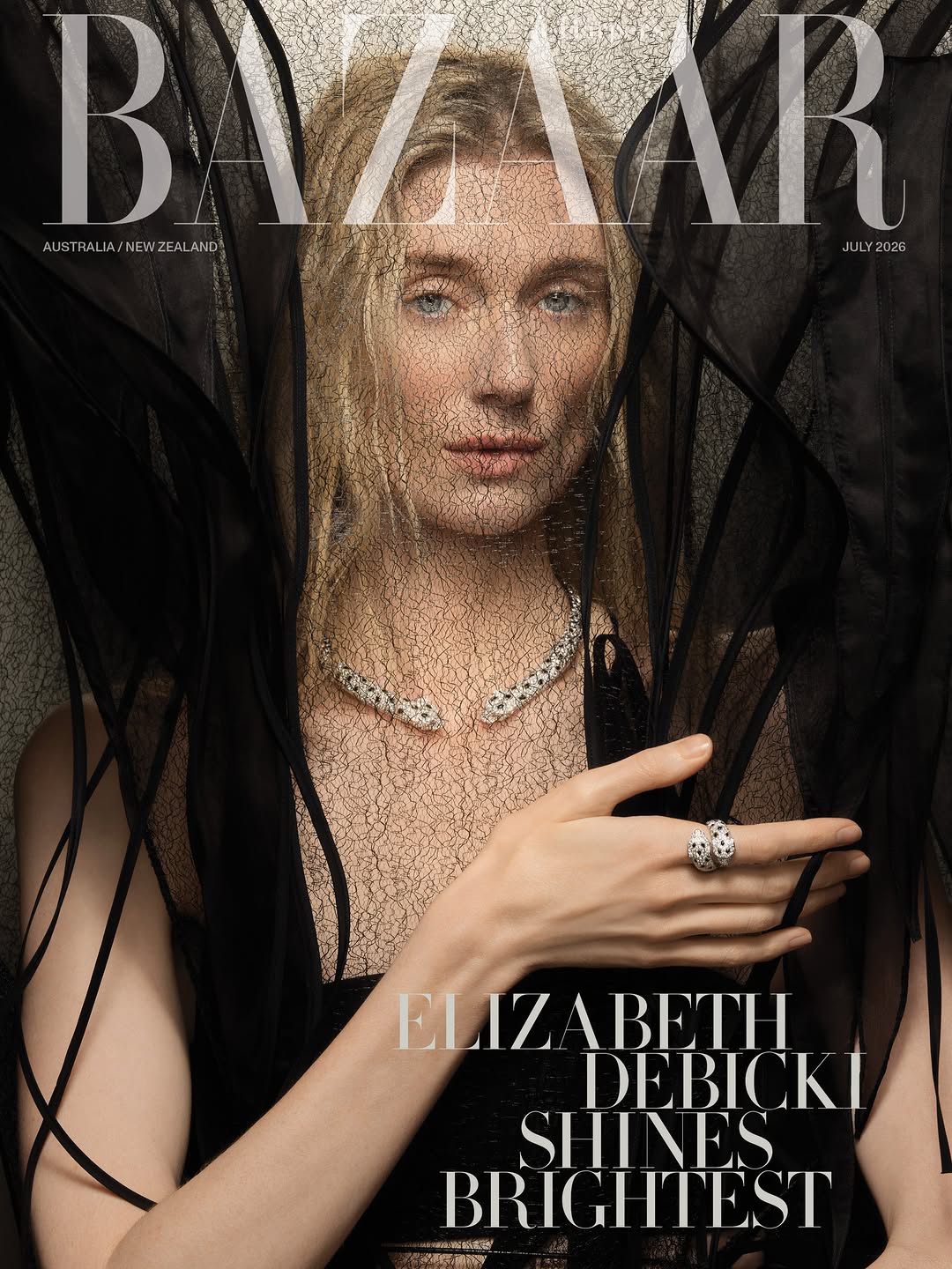 Justin Ridler X Elizabeth Debicki for Harper’s Bazaar Au Jul. 26