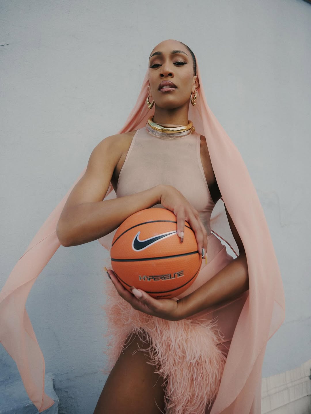Kanya Iwana X A’ja Wilson for Time Dec. 25