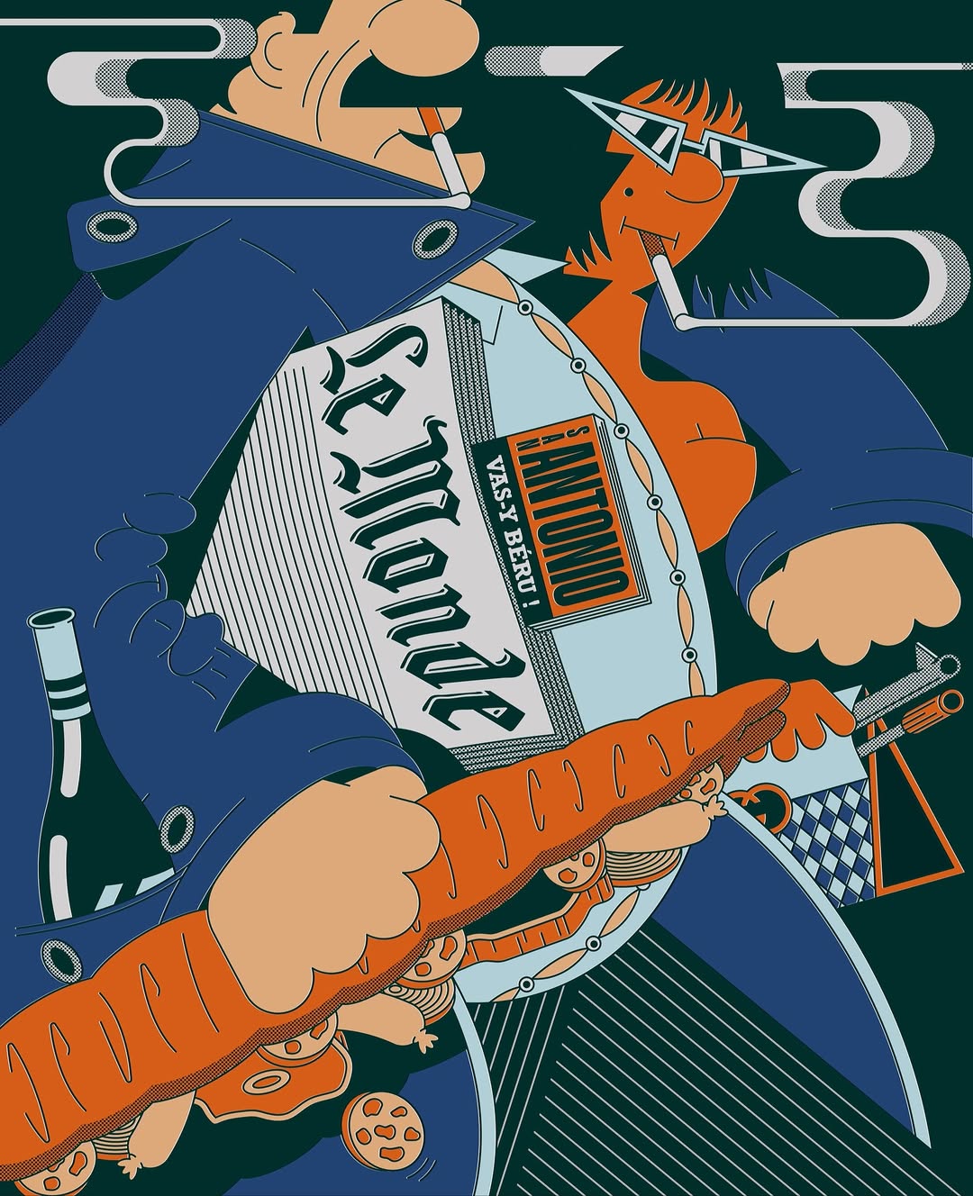 Théophile Sutter X M Le magazine du Monde Nov. 25