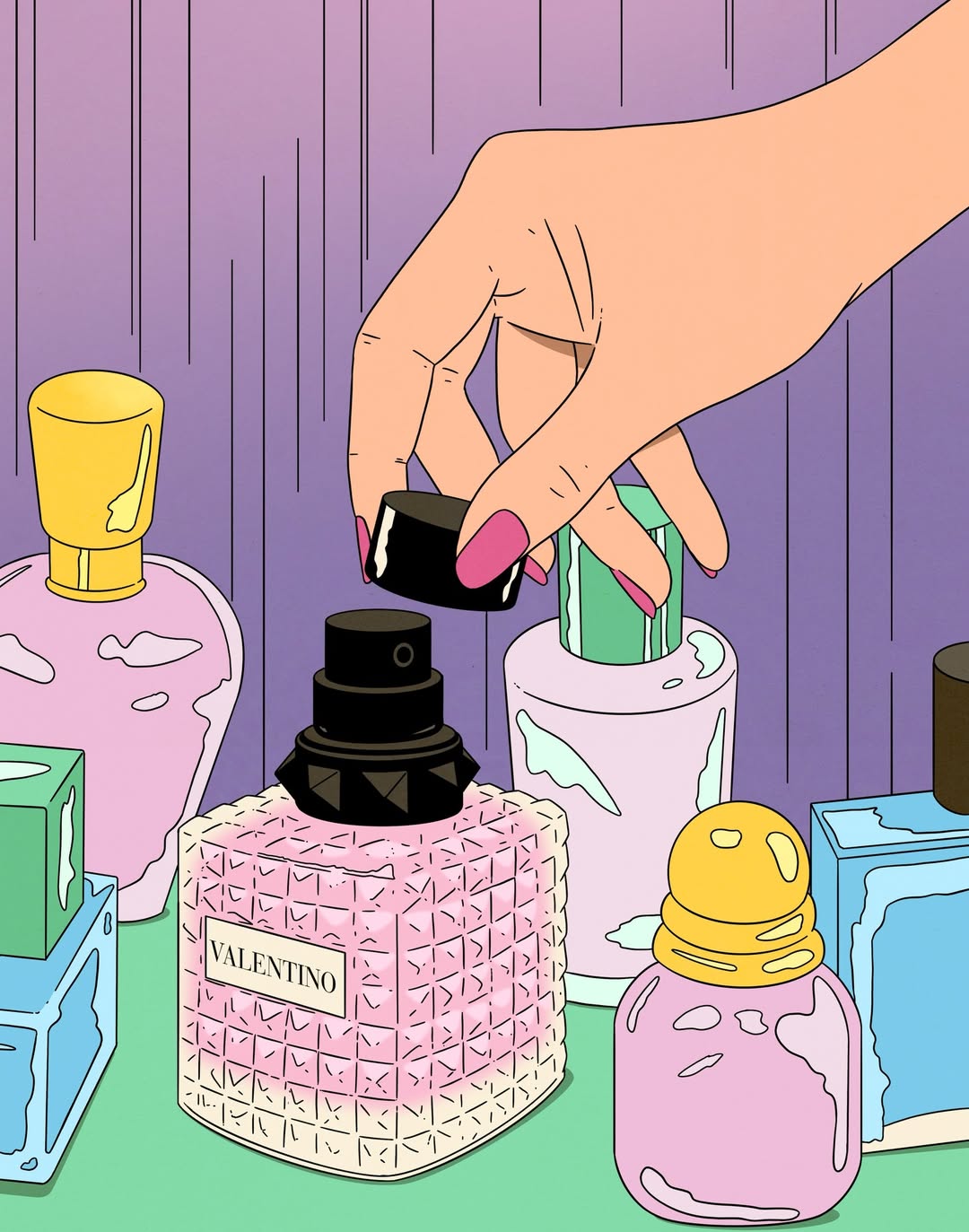 Simon Bailly X Valentino Beauty Jan. 26