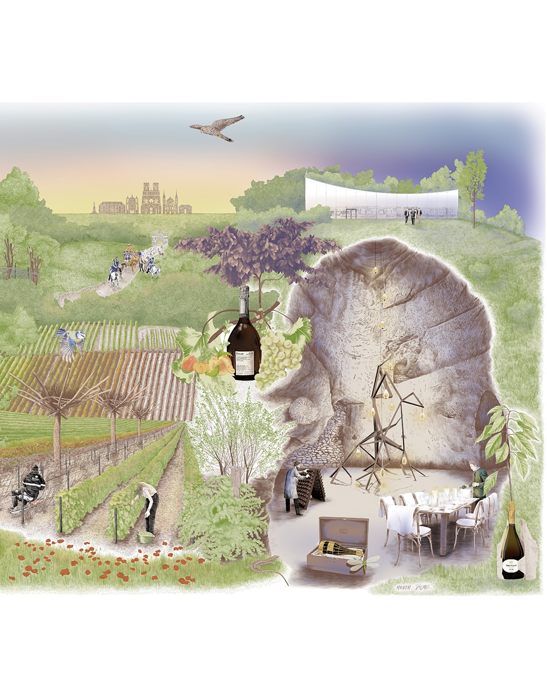 Manon Diemer X Champagne Ruinart Jan. 26