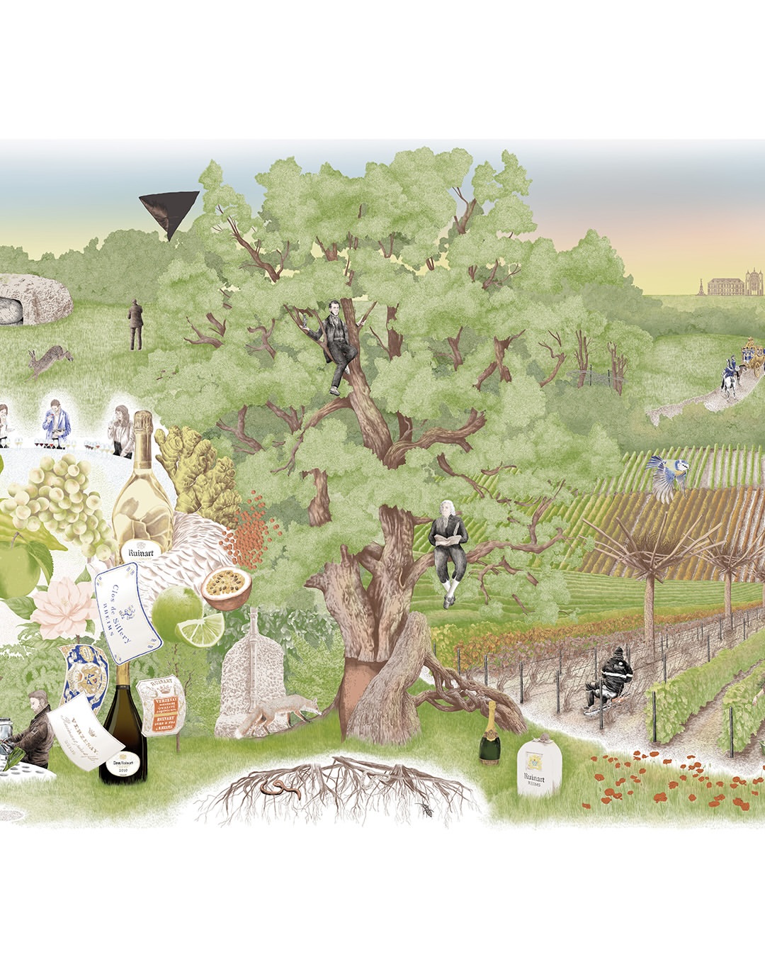 Manon Diemer X Champagne Ruinart