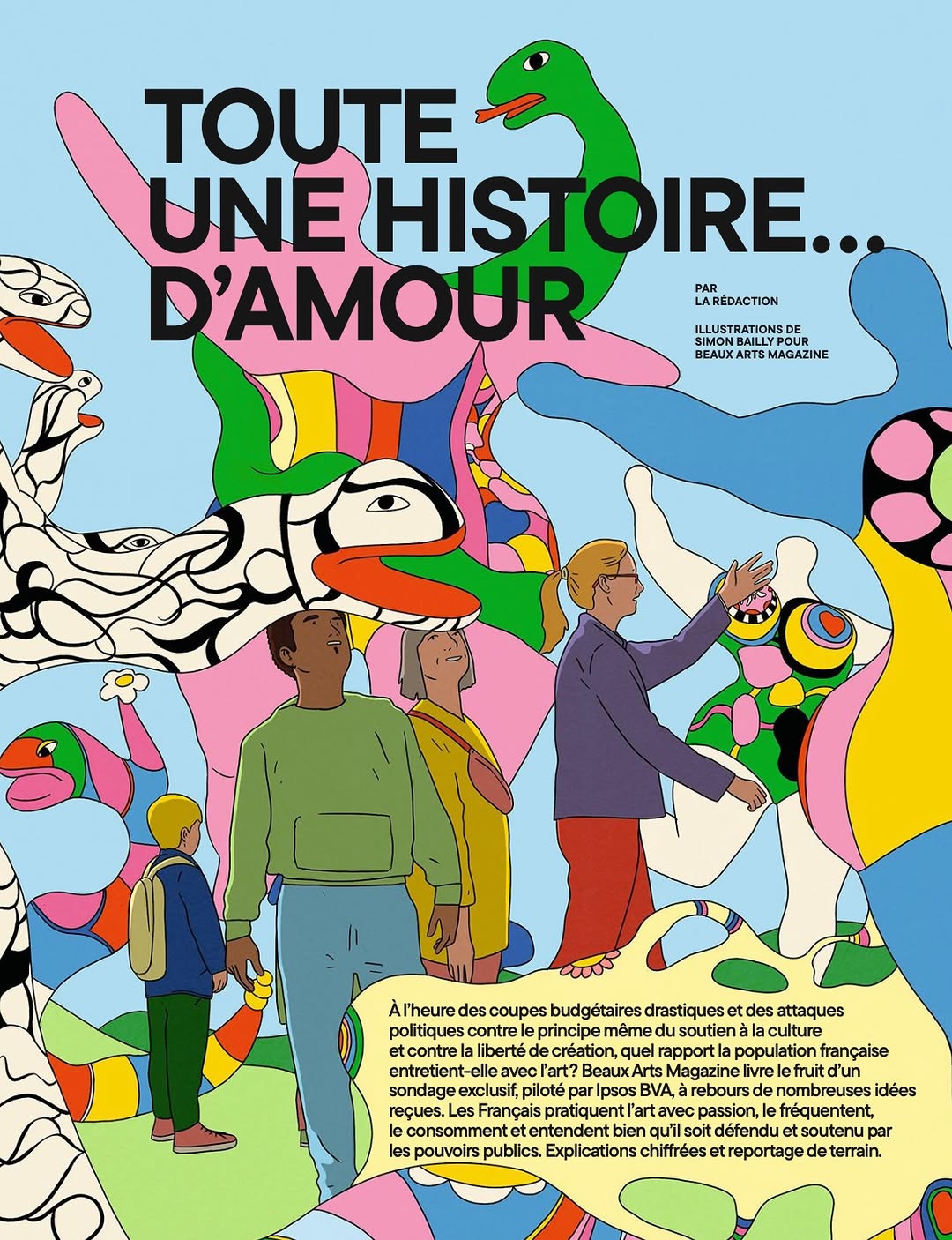 Simon Bailly X Beaux Arts magazine