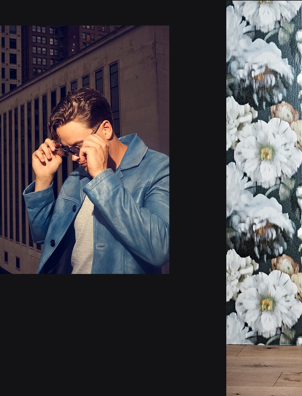 The weather is cooling off and so is Joe Burrow in this chilly cover for Sports Illustrated shot by @clay_patrick_mcbride !