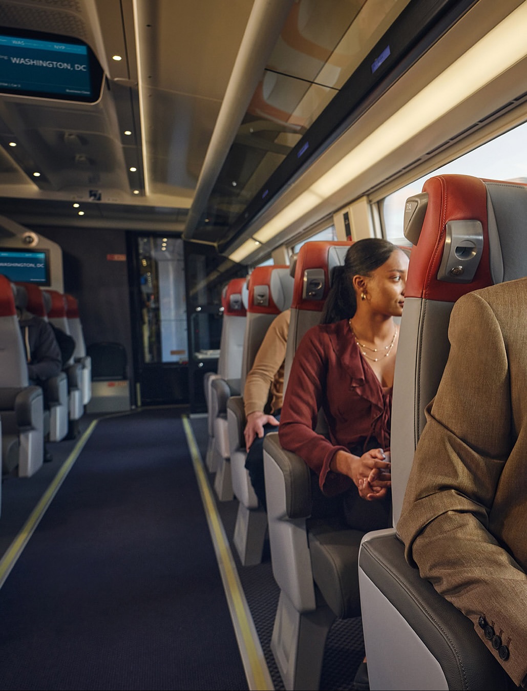 Images by @jaredchambers capturing the new @amtrak #Acela! Working on a train was a fun change of pace! 🚆🛤️💺