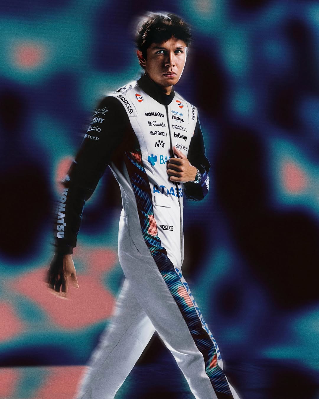 Zach Apo-Tsang X Alex Albon for Atlassian Williams F1 Team Jun. 26
