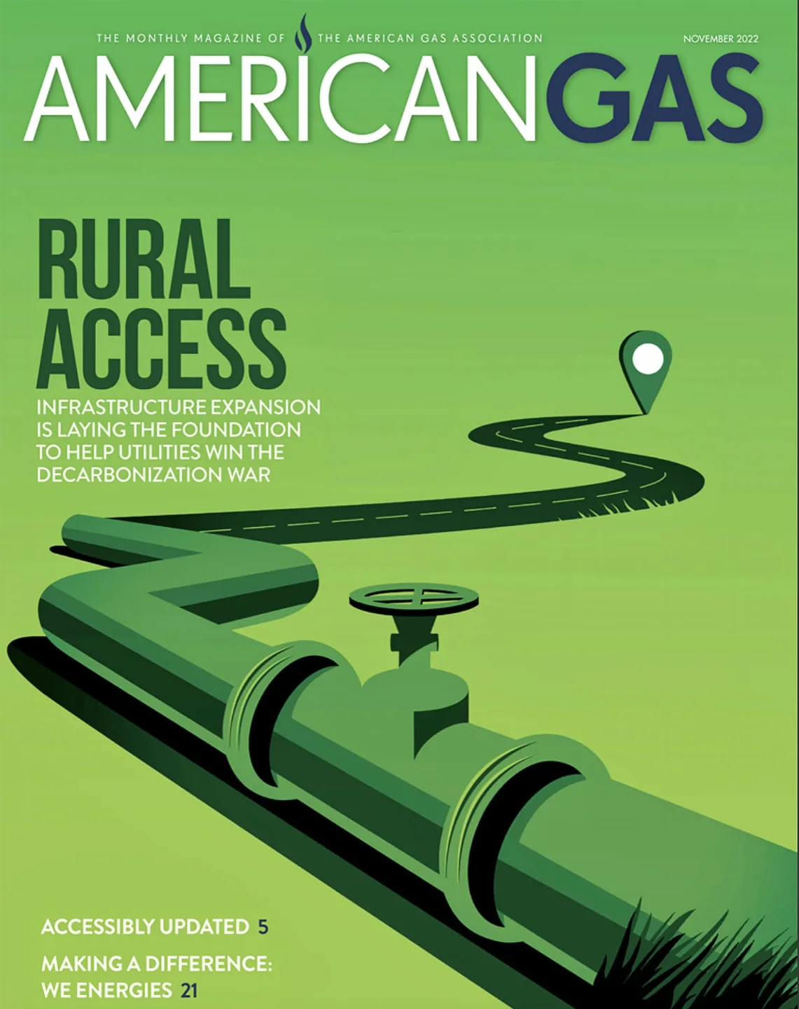 Daria Kirpach X American Gas Magazine Jan. 26