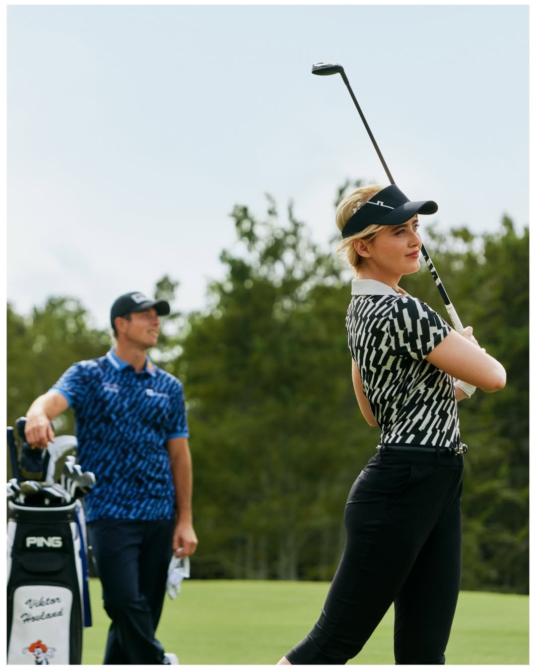 Kris Ryan X Viktor Hovland for J.LINDEBERG Feb. 26