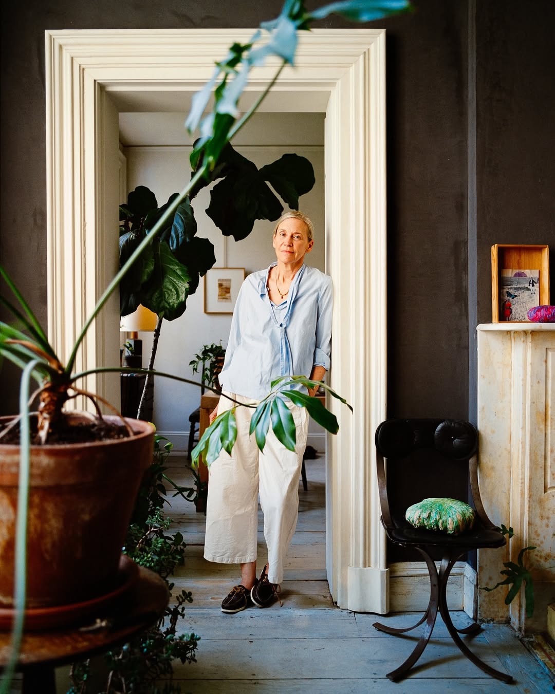 William Jess Laird (@william.jess.laird) photographs and interviews @suzannedemisch at home for RUSSH Magazine Issue 04.
⠀⠀⠀⠀⠀⠀⠀⠀⠀
In conversation with William, Demisch reflects on her upbringing among New England antiques, her partnership with Stéphane Danant, and a career devoted to celebrating overlooked voices in design, from Maria Pergay to Sheila Hicks.
⠀⠀⠀⠀⠀⠀⠀⠀⠀
“As she moves between folk furniture and postwar French radicalism, between her own preserved apartment walls and the pulse of the gallery, Demisch’s story reveals an enduring fascination with the imperfect, the inherited, and the yet-to-be-discovered - a reminder that the spaces we inhabit are as complex and curious as we dare to let them be.”
⠀⠀⠀⠀⠀⠀⠀⠀⠀
#WilliamJessLaird #RUSSH #SuzanneDemisch #Photographer