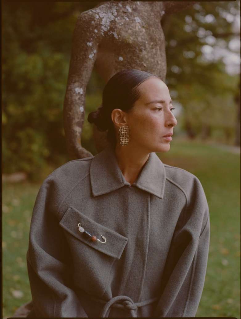 Celeste Sloman (@celestesloman) photographs the latest collection from @marymacgillstudio — Dream Weaving: a collection sparked by collaborations with friends, exploring basketry, and the deep scents & hues of fall spices. 
⠀⠀⠀⠀⠀⠀⠀⠀⠀
Featuring baskets by @underwater_weaving
Modeled by @brass__tacks 
⠀⠀⠀⠀⠀⠀⠀⠀⠀
#CelesteSloman #Photographer #MaryMacGill